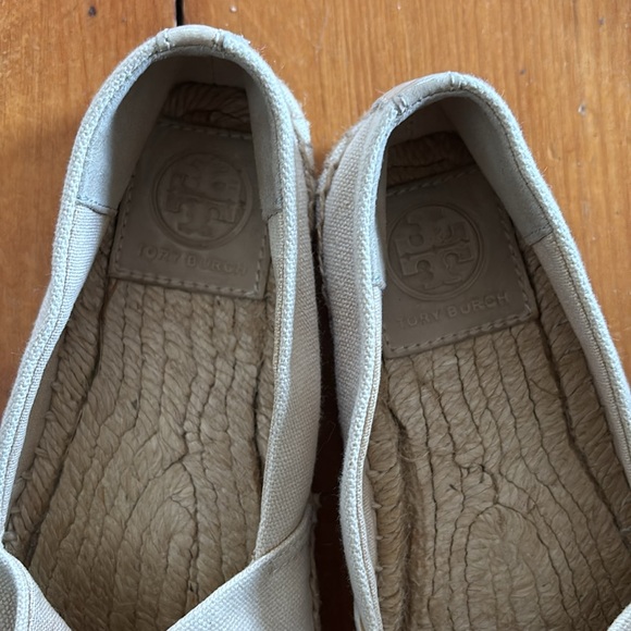 Tory Burch canvas color block espadrilles size 5 - Picture 7 of 8